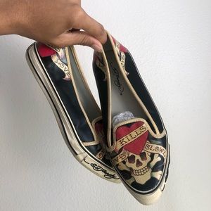 Ed Hardy Flats